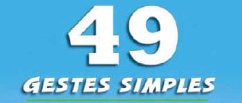 Le livret 49 gestes
